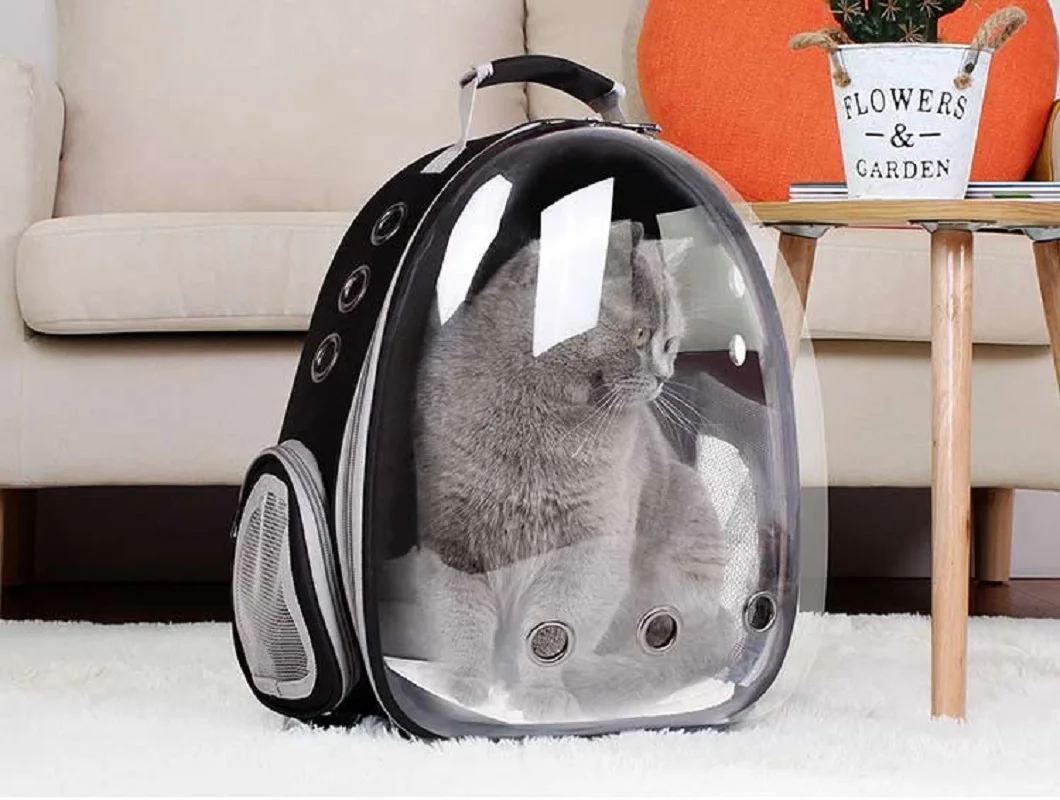 Сумка переноска для маленьких кошек/собак дышащий дорожный рюкзак в виде