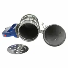 Перезаряжаемый Электрический Пчеловодство курильщик лечение пчелы из нержавеющей стали 28,5x23 см