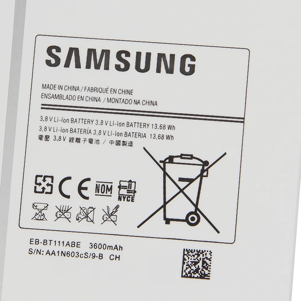 Оригинальная Аккумуляторная батарея SAMSUNG фотосессия телефон Samsung Tab3 Lite 3600