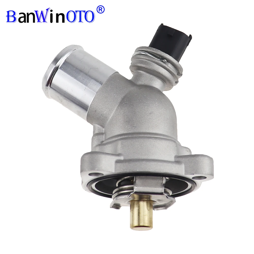 Thermostat Housing Cover Aluminum Engine Cooling Assembly Fit For Chevrolet Spark Beat Matiz 1.2L 2013-2015 96988257 25192923