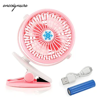 

Portable Mini Table Fan USB Power Clip On Desk Cooling For Baby Stroller And Car Originality Household Electrical Appliances