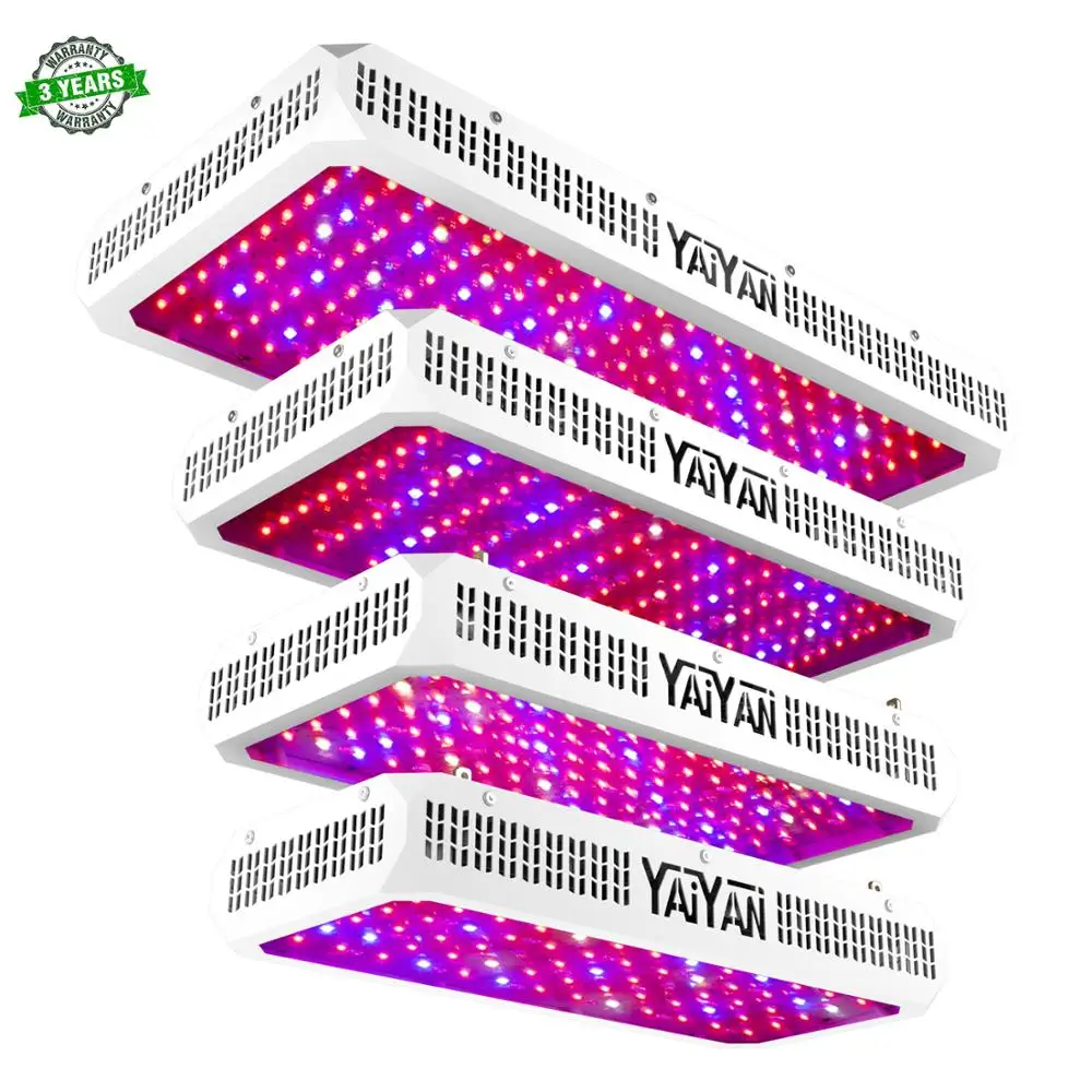 Luz de разность от вычитания светодиодный YAIYAN 650 W/960 W/1300/1600/2000 W светодиодный завода светать светильник, полный спектр двойной переключатель завод светильник