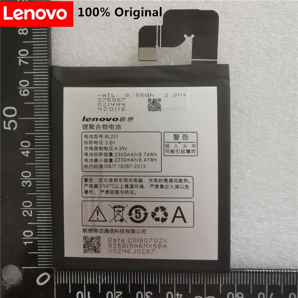 Новый оригинальный BL231 для Lenovo VIBE X2 S90 S90u новая литий-ионная сменная батарея 2300 мАч
