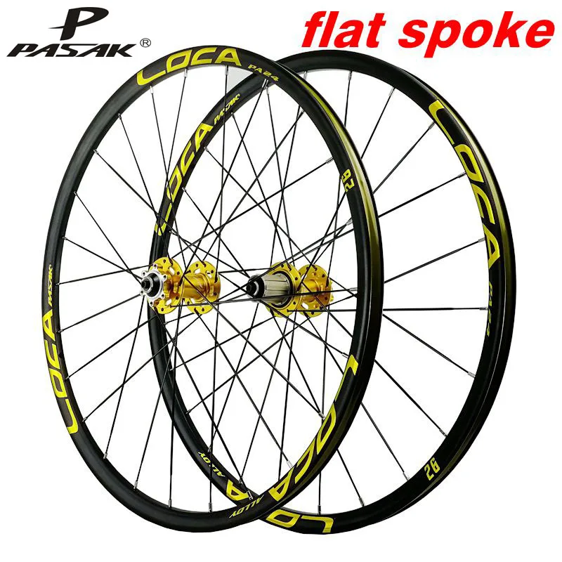 Wheels Bikes Mountain Bike Mountain Bike Quick Wheel Set Bicycle Wheel Flat Bicycle Wheel