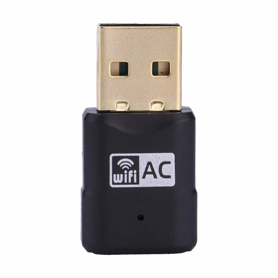 600Mpbs беспроводной 2,4G/5,8G двухдиапазонный 802.11ac мини USB WiFi адаптер для ноутбука настольный компьютер