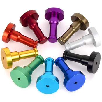 

10 Pack of Wall Mounted Coat Hooks in 10 Colors, Multicolor Heavy Duty Hooks Set Single Wall Hooks Set for Bathroom, Kitchen, Be