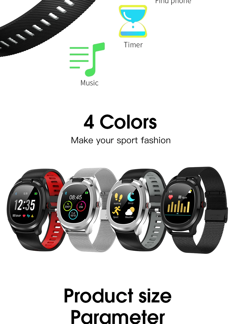 Body temperature smart watch_15