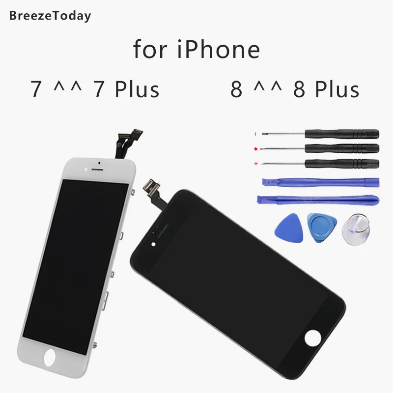 

New Mobile Phone LCD Screen LCD Display For iPhone 7 LCD iPhone 7 Plus LCD Screens For iPhone 8 Plus 8 LCD Screen Replacement
