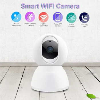 

HD IP Cloud storage Camera Surveillance Wifi Security Night Vision Two Way Audio 7.31