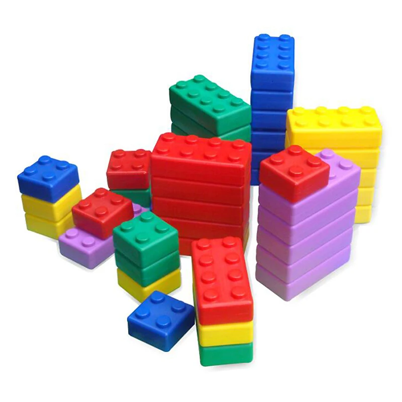 Дети Стволовые игрушки Экстра большой Jumbo строительные блоки кирпичи набор из 45 Океанский шар бассейн для детского сада, для детей - Цвет: 45Pcs Set