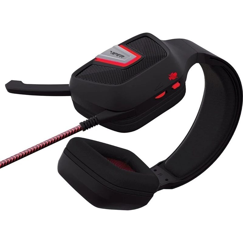 Гарнитура Patriot Viper V330 проводная, стерео, 20-20000 Гц, 32 Ом, 95 дБ,-38 дБ, черная