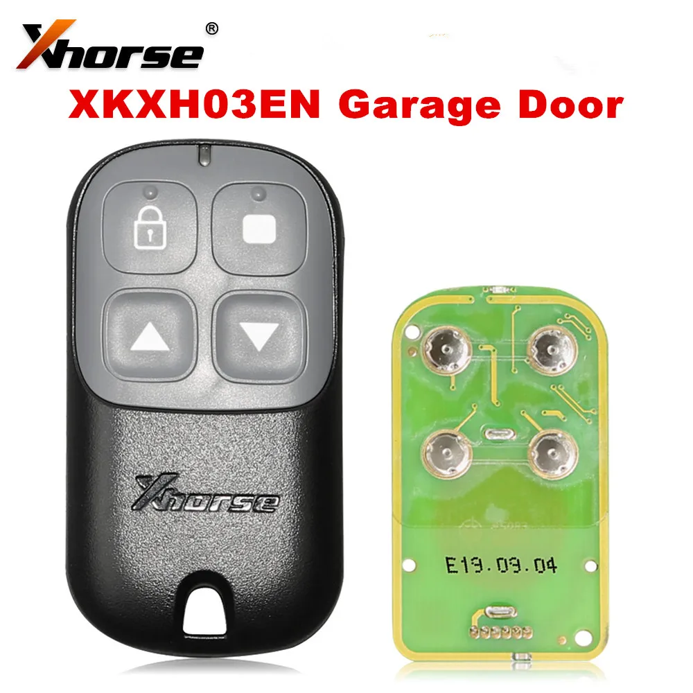 1PCS Xhorse XKXH03EN Wire Remote Key Garage Door 4 Buttons Black English Version | Автомобили и мотоциклы