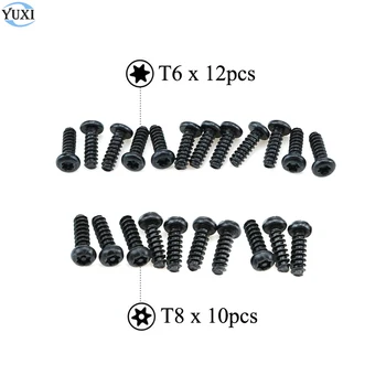 

YuXi T6 T8 Hexagon Screws set Repair Part for XBOX ONE Controller gamepad replacement screw Kit