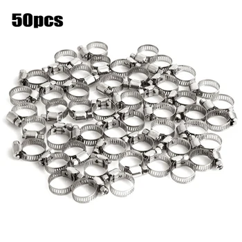 

Cooling system Hose Clamps Fuel Line Stainless steel Replacement Clamps 13-20mm Adjustable