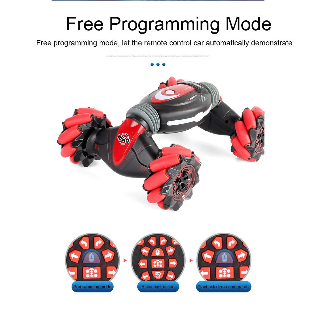 2,4G Датчик жестов трюк пульт дистанционного управления автомобиль детская скручивающаяся машина деформация скалолазание модель дорожного транспортного средства# G4