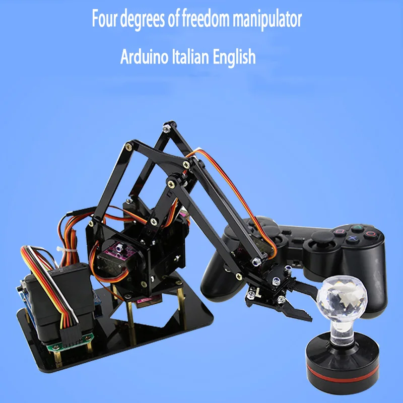 DIY Manipulator Robot Arm Claw Arduino Kit ABB Miniarmuarm | Игрушки и хобби