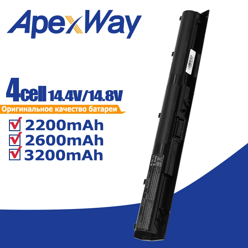 Bateria para Laptop Apexway K104 Ki04 Edição Especial de Star Wars 15-an005tx hp N2l84aa
