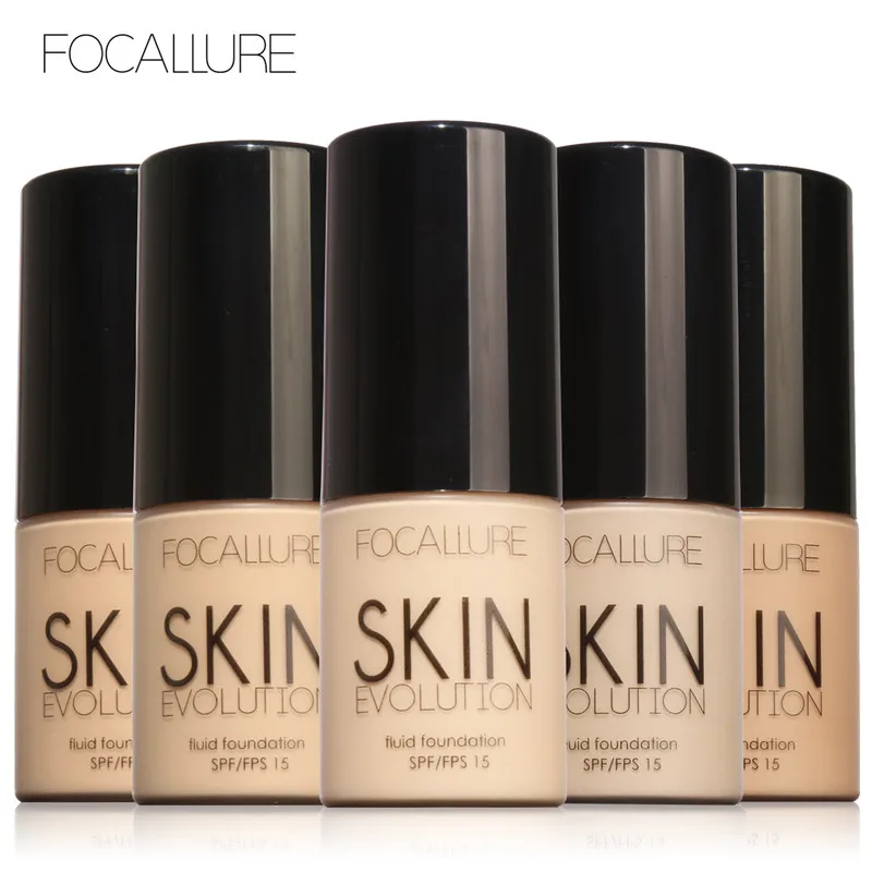 FOCALLURE крем-основа для лица полное покрытие консилер контроль маслом мягкая основа для лица макияж Жидкая Основа Длительное Действие