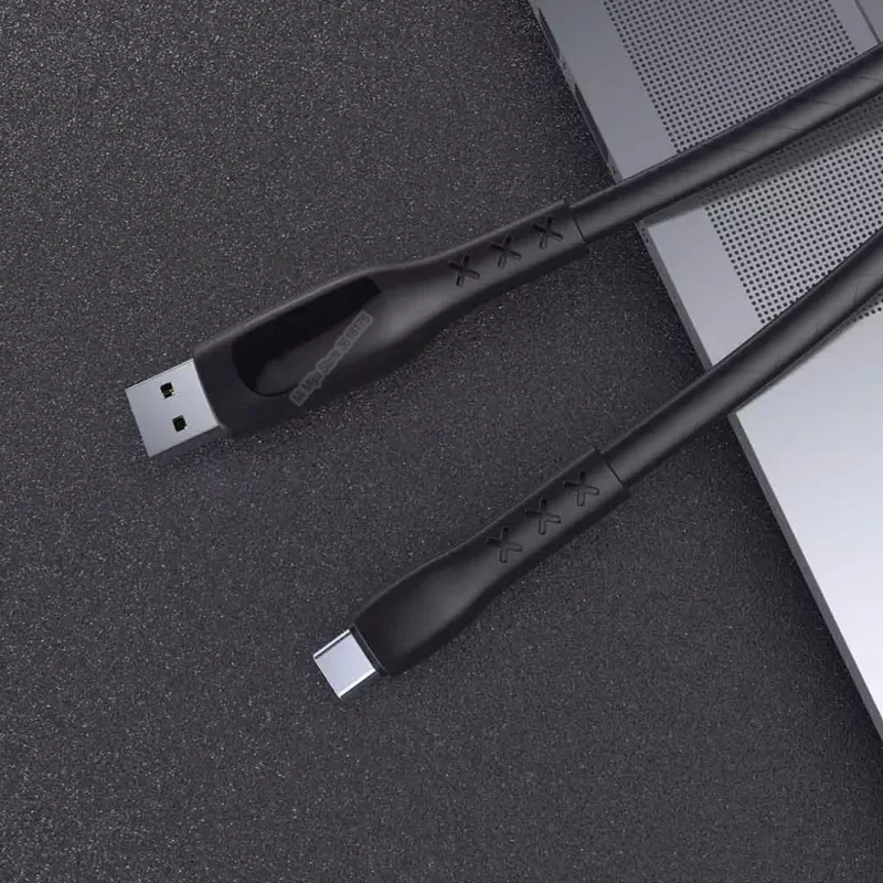 Xiaomi Mijia WSKEN USB 2,0 to type-C кабель для зарядного устройства экран дисплей Ток Напряжение синхронизации выключение питания анти-с завязками-C