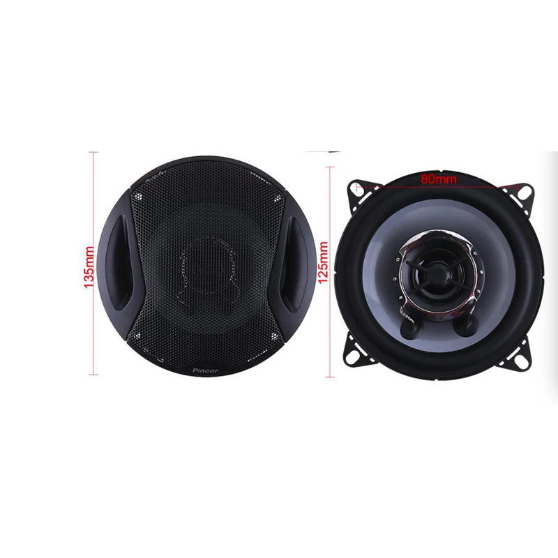 TS-1041RK 4-дюймовый двери автомобиля 2-полосная сабвуфер коаксиальный Динамик 10 см идеальный звук твитер автомобиля, переоборудованные аксессуары