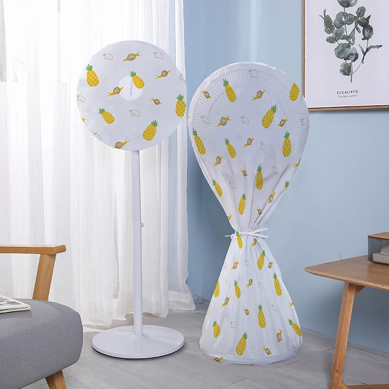 Fan Cover Floor-Type Dust Cover Household Moisture-Proof Fan All-Inclusive round Desk Dust