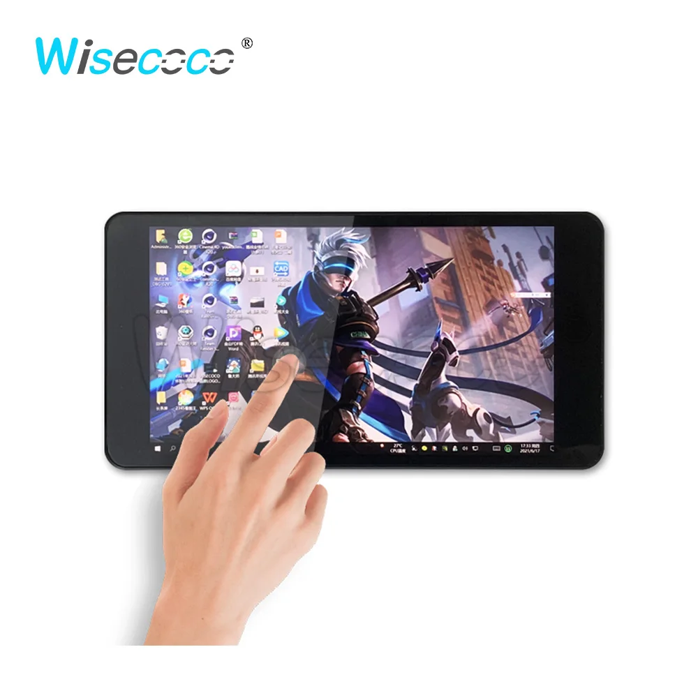 Wisecoco 7 ġ LCD ũ , 1080P FHD IPS  ܼ ī޶, ġ ũ 7 ޴ 