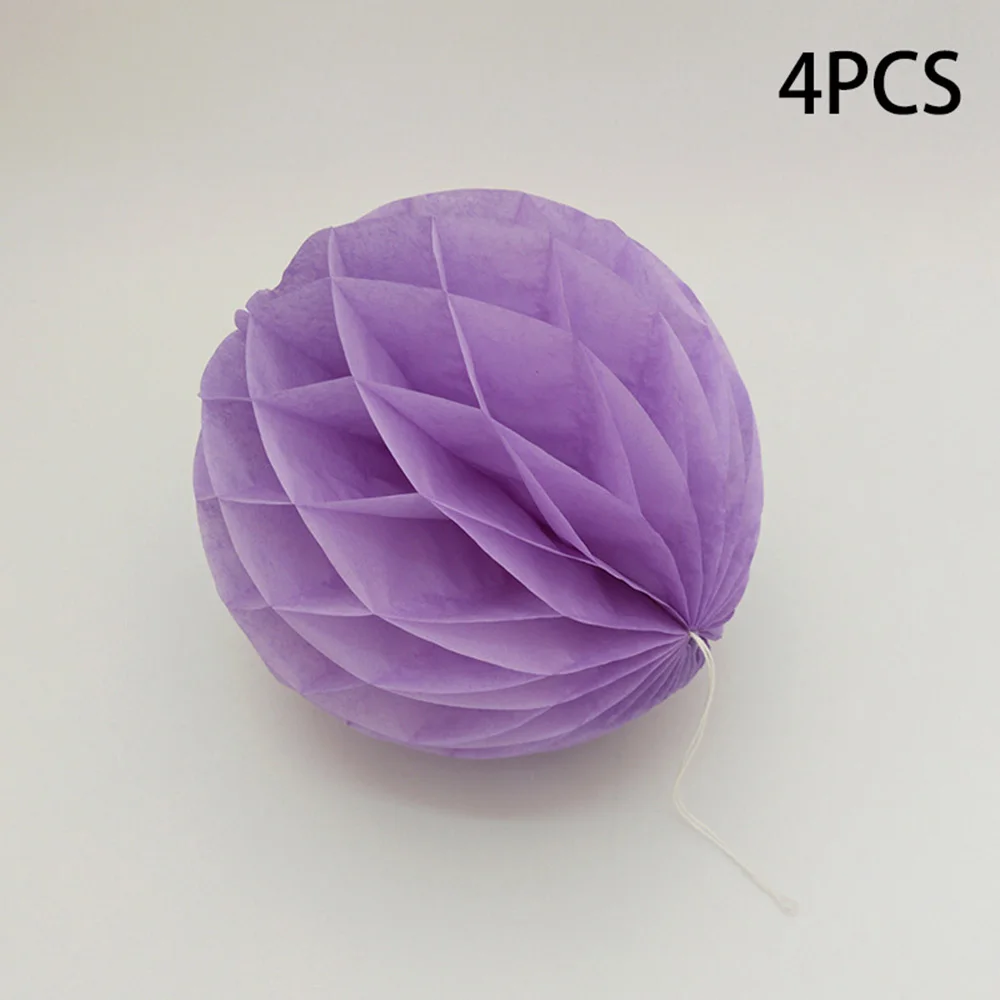 4 шт./компл. бумажный цветочный шар подвесной фонарик фонарь вентилятор для