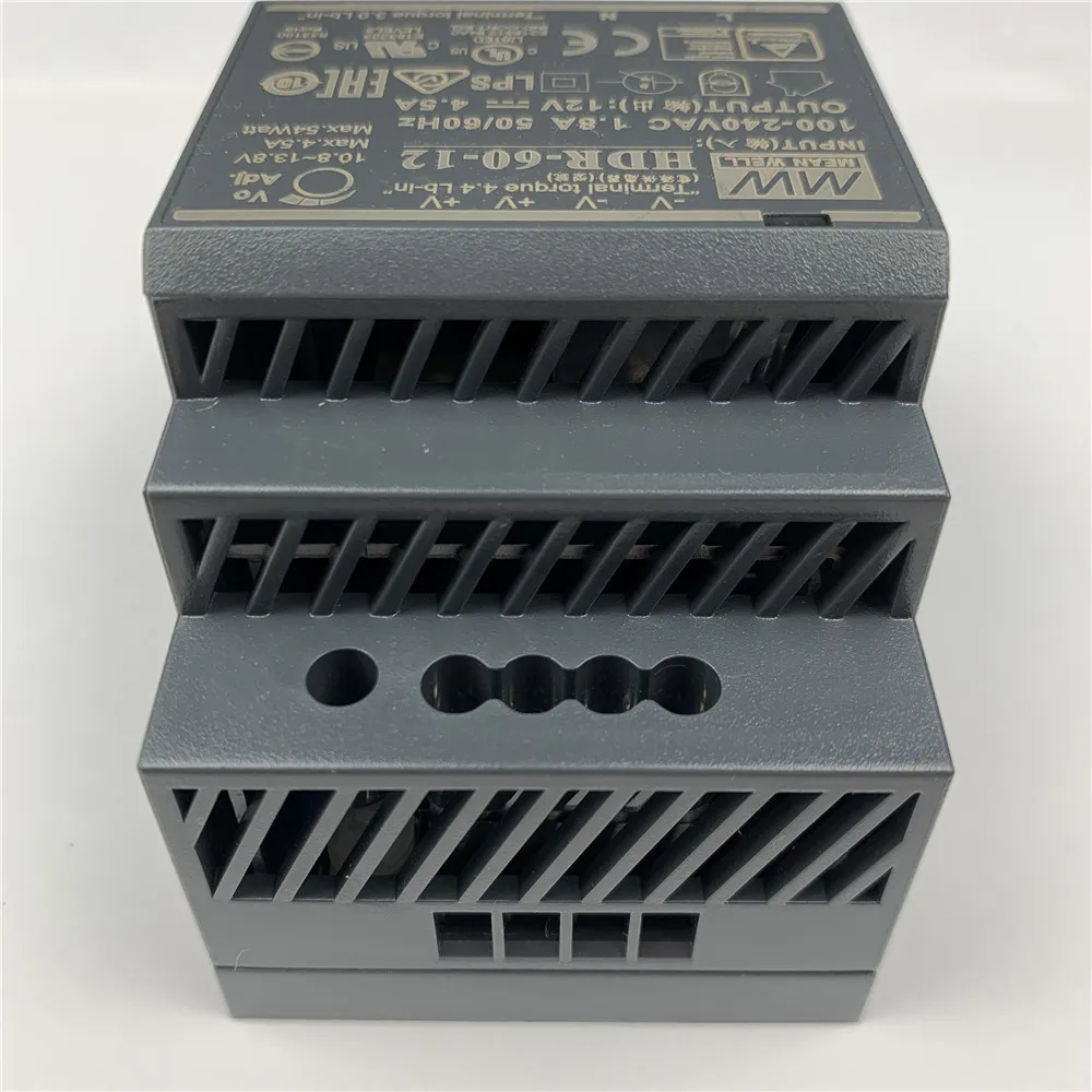 MW DIN Rail Switch Power Supply DC12V 4.5A DC 5V 2.4A For Smart Home Automation Distribution Box DIY