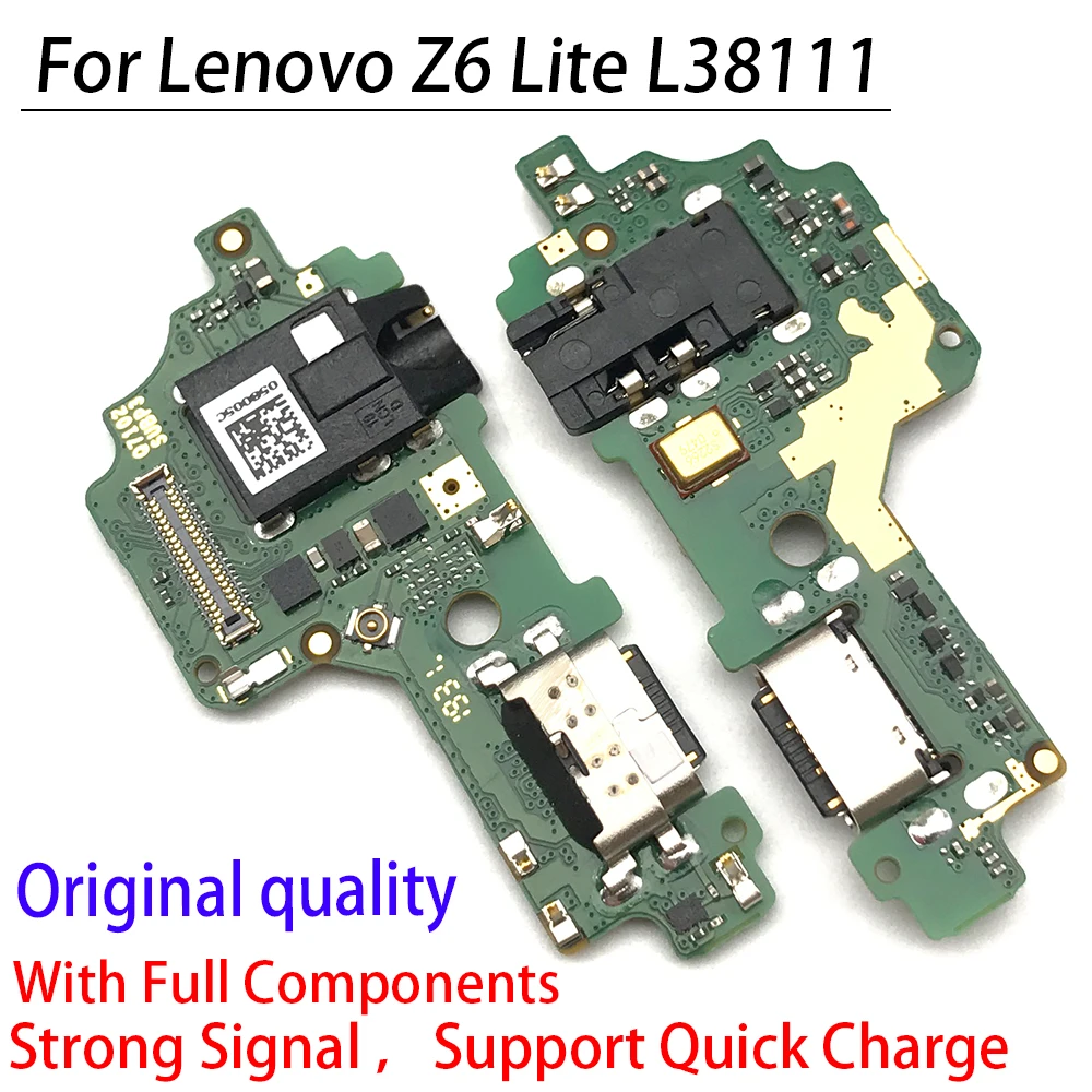 100% Оригинальный шлейф USB Type-C для Lenovo Z6 Lite L38111 док-станция зарядное устройство