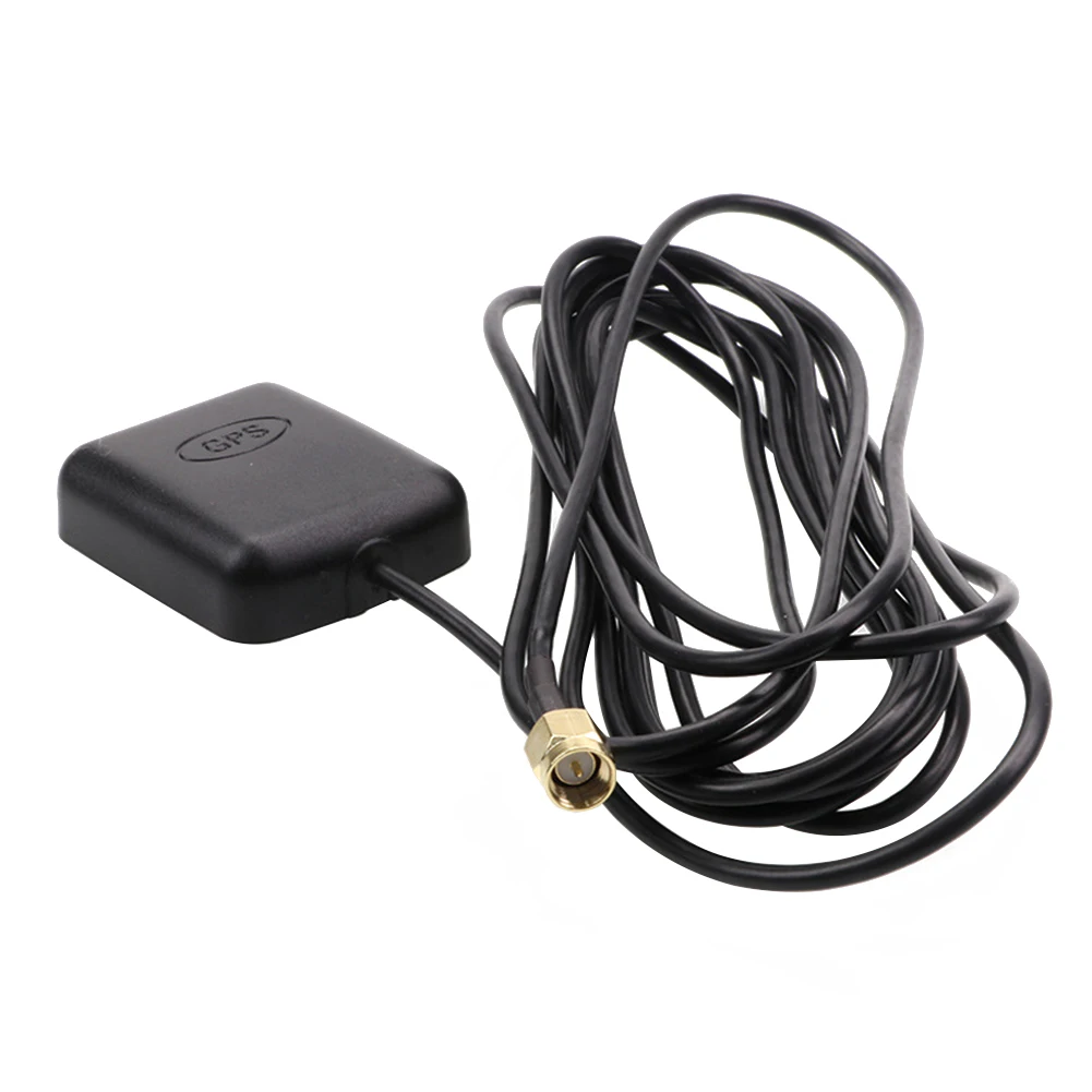  SMA Conector Zubehör Elektronische GPS Antenne Stärken 3 Meter Magnetische Basis 157542 MHz Schwarz