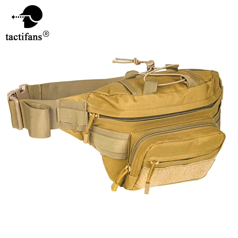 

Outdoor Sport Tactical Waist Bag Shoulder Utility Pouch Military Molle EDC Nylon Belt Hiking Hunting Paintball Accessories