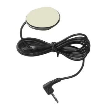 

Mini Car-Styling 3.5mm Wired External Car Microphone Paste Type Mic Loud Speaker For Car DVD Radio Stereo Player Head Units