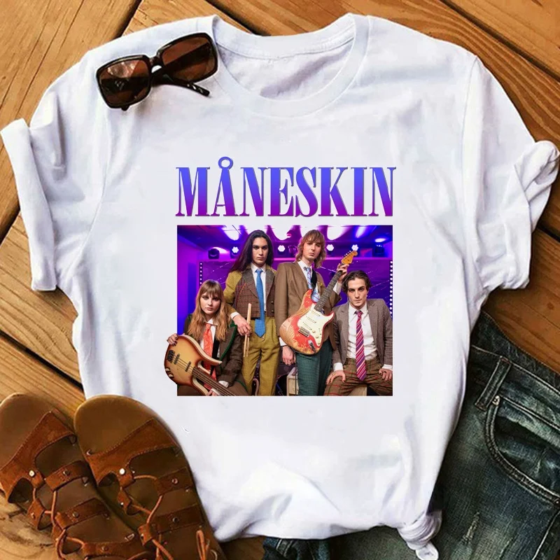 マネスキン　Tシャツ Maneskin マネスキン Tシャツ 公式 新品未使用 - メルカリ