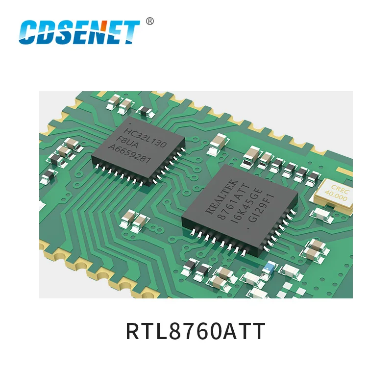 E104-BT20 RTL8760ATT Bluetooth модуль последовательной связи 2,4 ГГц AT Command BR EDR Bluetooth 2,1 Iot приемопередатчик PCB антенна