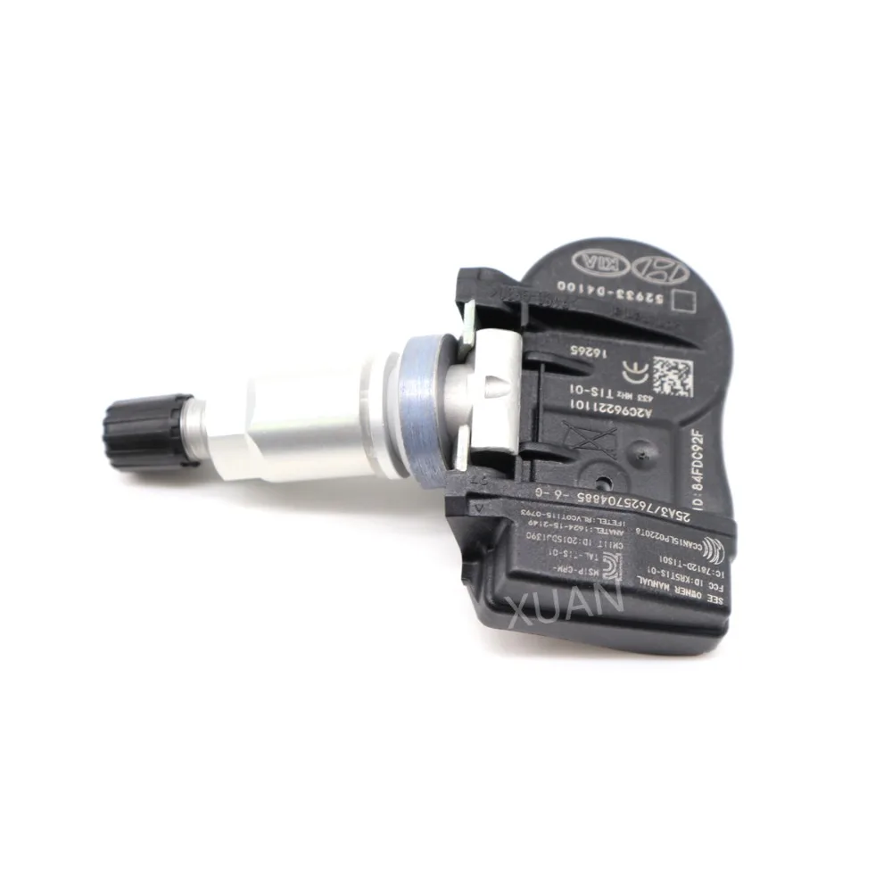 XUAN 52933-2M650 52933-3N100 датчик давления в шинах TPMS для hyundai Santa Fe IX45 Kia Sorento Optima Sportage Cadenza