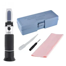 Portable 0-32 Brix Meter Handheld Refractometer 0-80 Food and Beverage Brix Detection Analyzer
