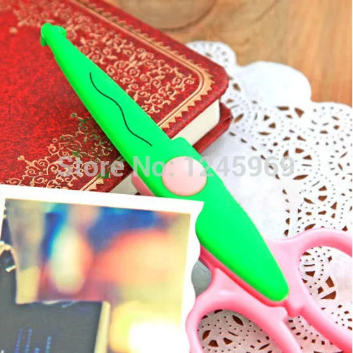 1 комплект/6 шт. Diy зигзаг портновские ножницы мини изогнутые ножницы креативный Край Цветок из складок Tesoura для ремесел ткань дизайн случайный цвет