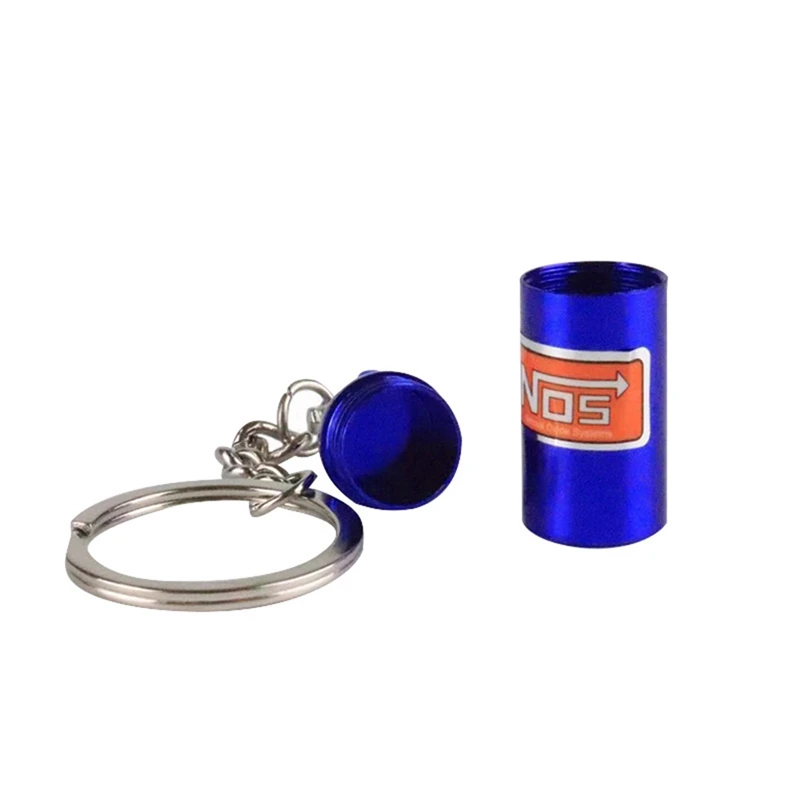High quality metal Racing turbo keychain Nitrogen Bottle car key ring for honda bmw chevrolet ford mercedes accessories | Автомобили и