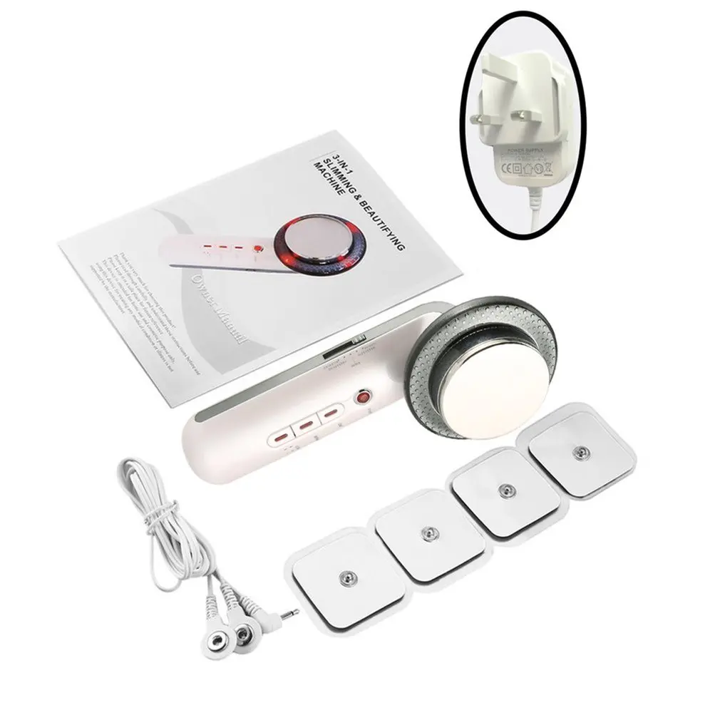 

Hand-held 3 in 1 Slimming Beauty Machine Fat Reduction Instrument for Home Use Anti-aging Face Skin Care Tools