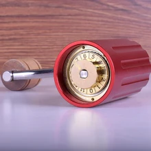 Мини ручная кофемолка из нержавеющей стали регулируемая кофейная мельница с резиновой петлей для хранения Легкая очистка портативный-черный