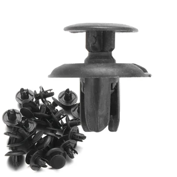 

20pcs Universal Fit for All Car Fastener Vehicle Car Bumper Clips Retainer Fastener Rivet Door Panel Fender Liner Car Accessory