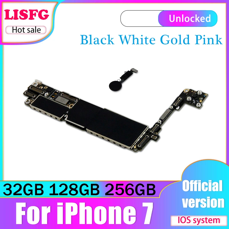 Разборка материнской платы для iPhone 7 32 ГБ 128 256 без Touch ID/с touch id б/у материнская