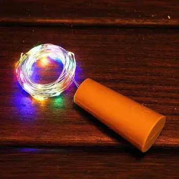 

Corkscrew light AG13 button battery box led light Bedroom Christmas decoration lights atmosphere birthday party G6N6