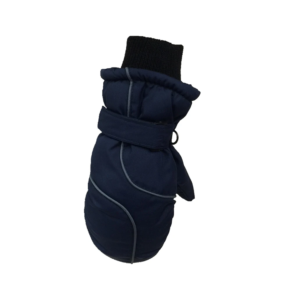 Новые Зимние Детские утепленные стеганые лыжные перчатки, Детские водонепроницаемые ветрозащитные перчатки, аксессуары для улицы