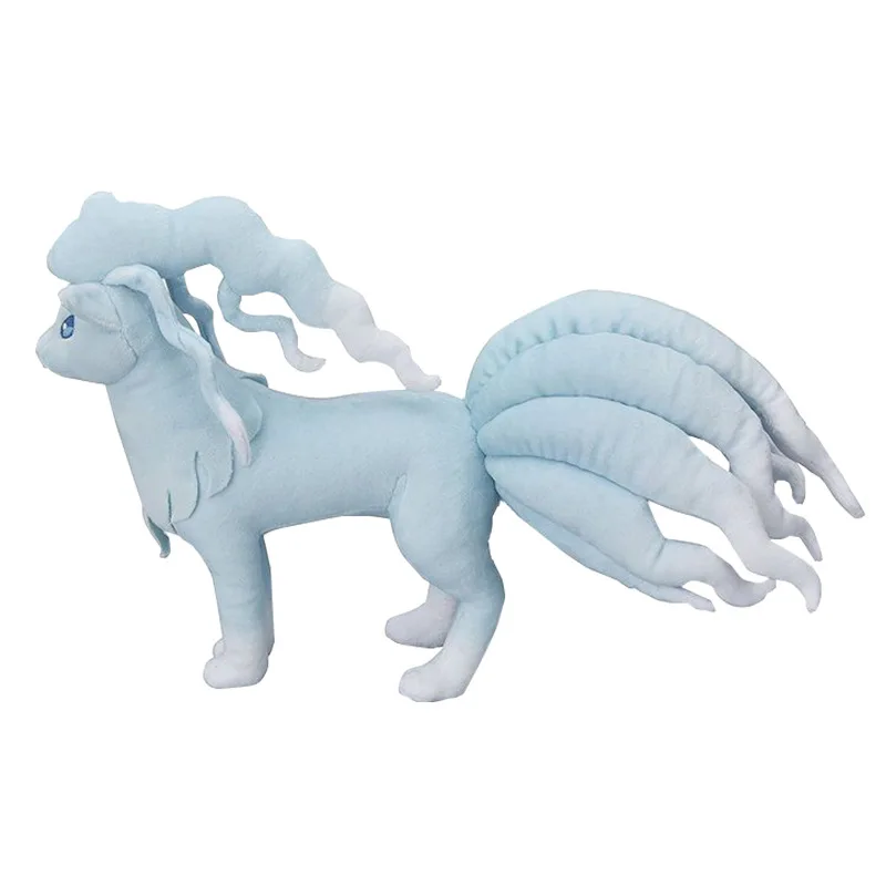 

Manufacturer Currently Available Supply Pokemon Arora Ice Nine Tail Plush Toy with Pockets Monster Doll