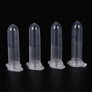 

100PCS Disposable 2ml Centrifuge Tube Refillable Bottle Plastic Bottles With Cap Transparent Container Can Legislate Vials