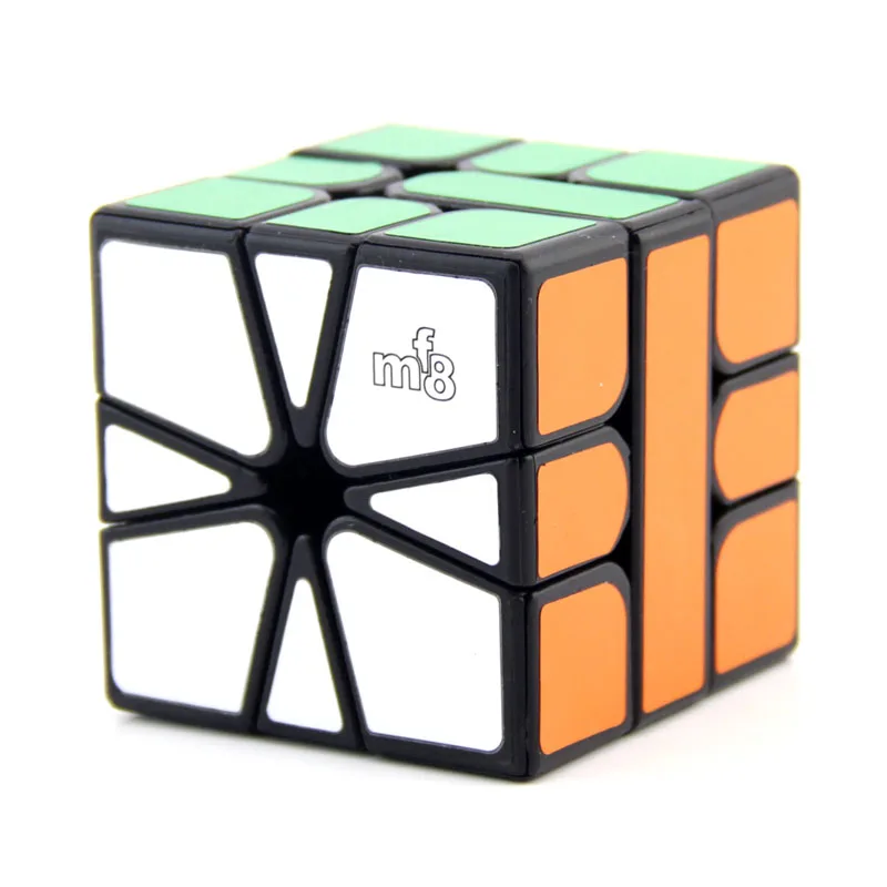 Black Высокое качество MF8 Квадрат 1 SQ1 V4 магический куб, квадрат-1/SQ-1 Wisdom speed Puzzle Рождественский подарок идеи игрушки для детей - Цвет: Black