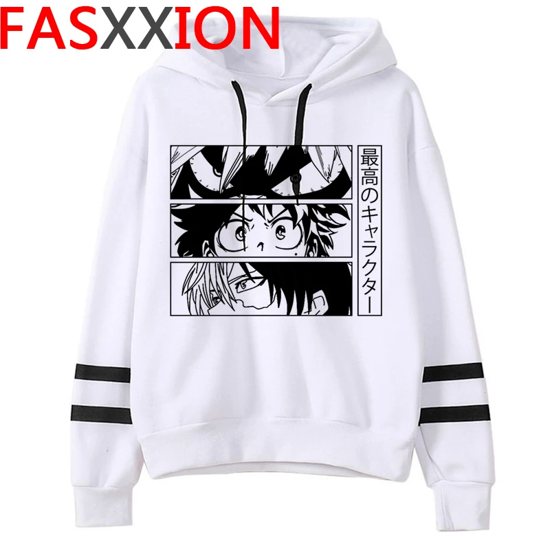 Японские Аниме толстовки с капюшоном мой герой академические круги толстовка
