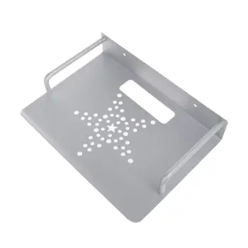 

Wall Mount Storage TV Box Router Shelf Set-top Box Bracket Holder Mini PC DVD Player Stand Rack Aluminum Single-layer Space