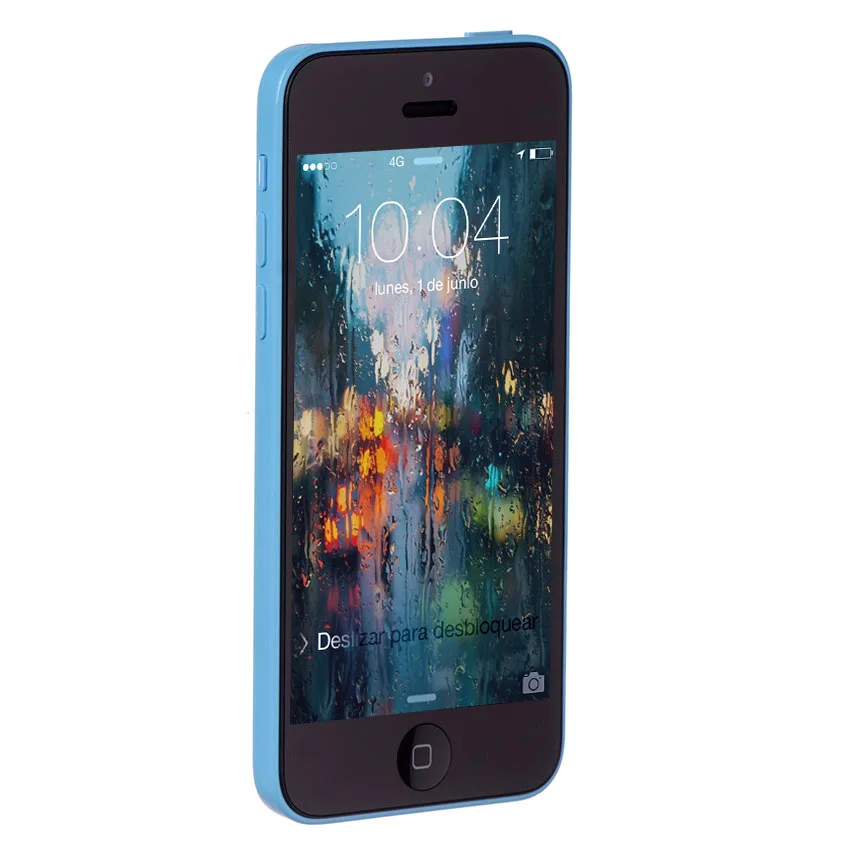 Azul Отремонтированный Apple iphone 5C ram 1G rom 8G 16& 32 iOS iphone 5c двухъядерный Сенсорный экран wifi gps GSM HSDPA 8mpix камера 4,0 iphone 5c - Цвет: Azul